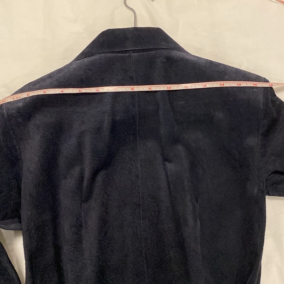 Parallel leather shirt dress - Picture 9 of 10